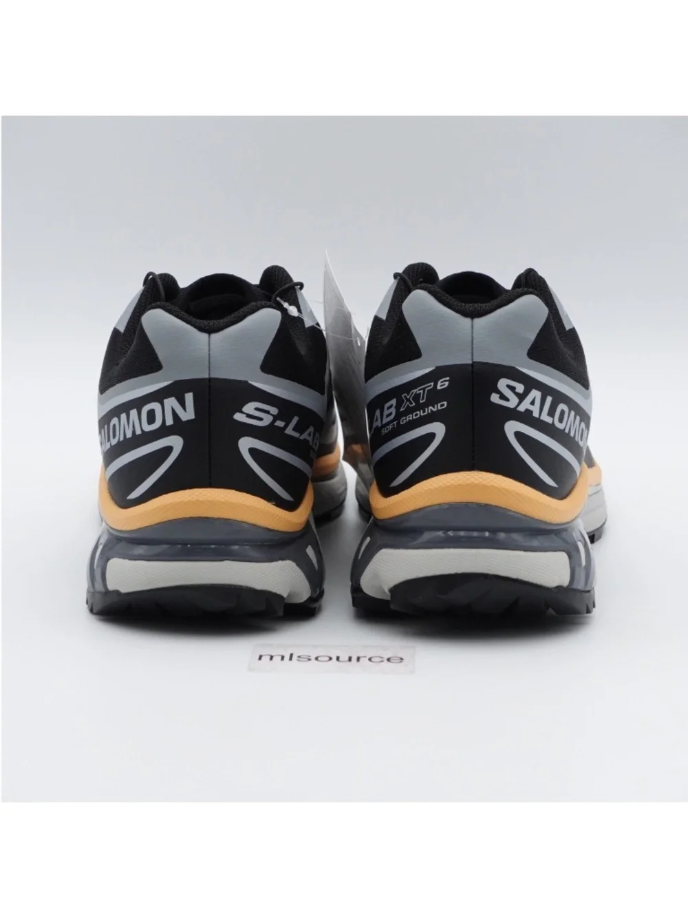 NEW Size 12 Men's Salomon XT-6 Trail Sneakers 477394 Black/Footwear Silver